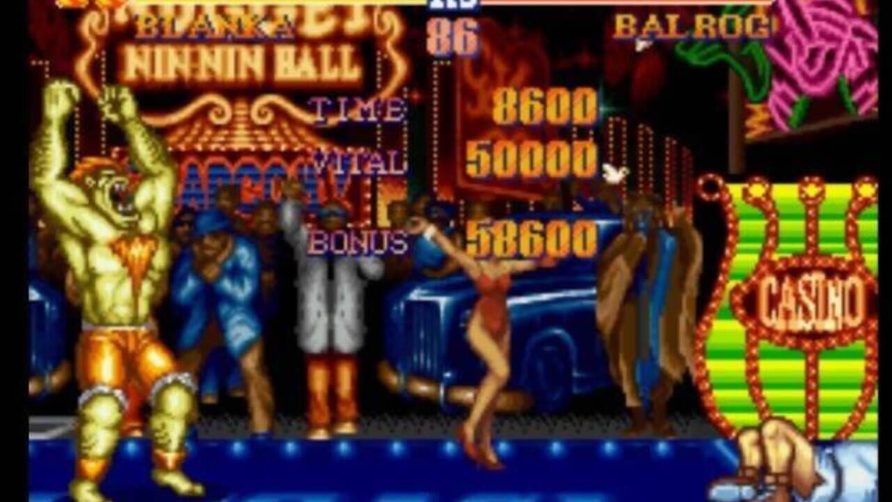 Capture de Street Fighter II