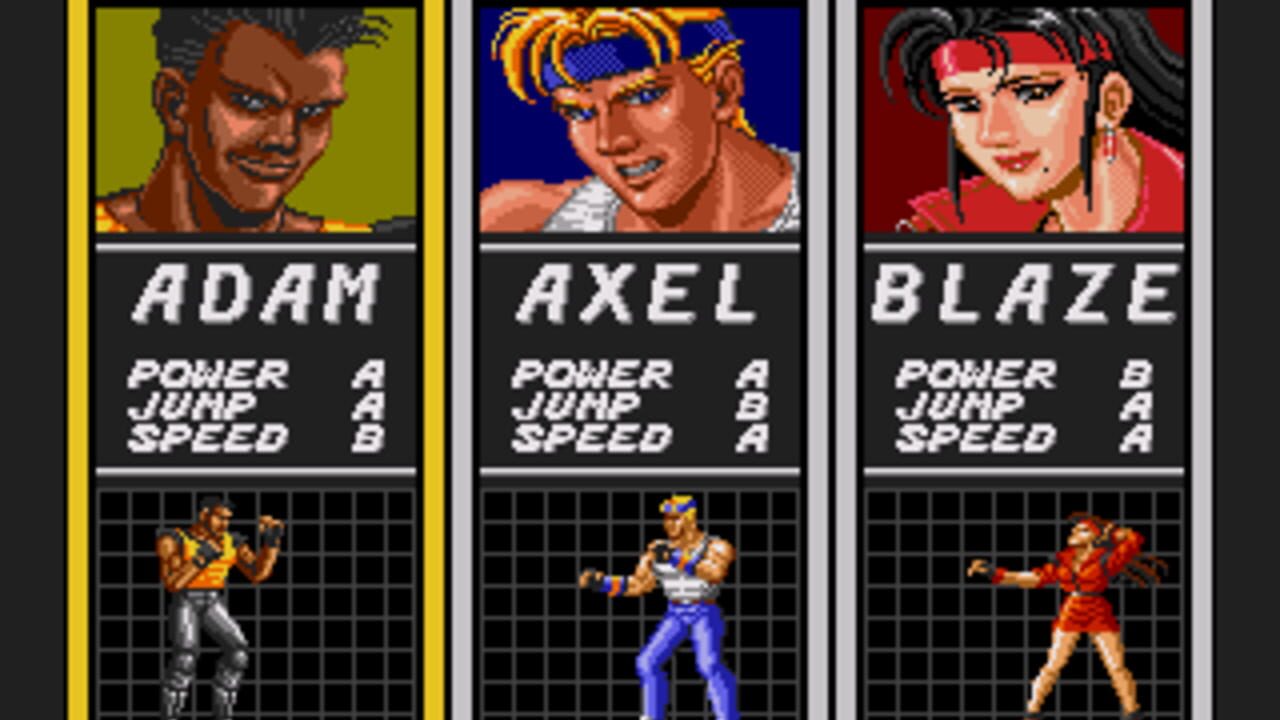 Capture de Streets of Rage