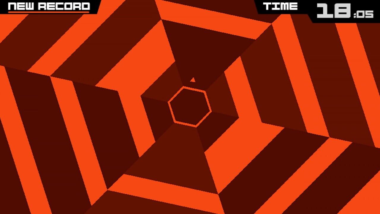 Capture de Super Hexagon