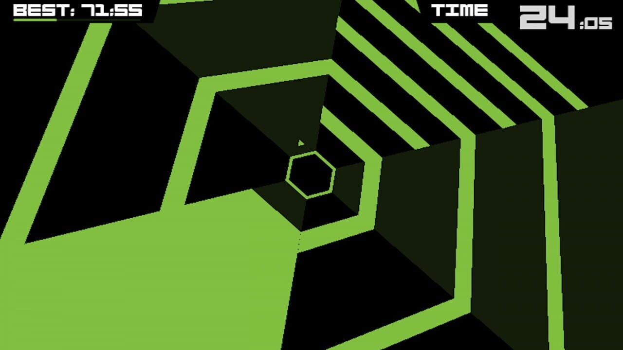 Capture de Super Hexagon