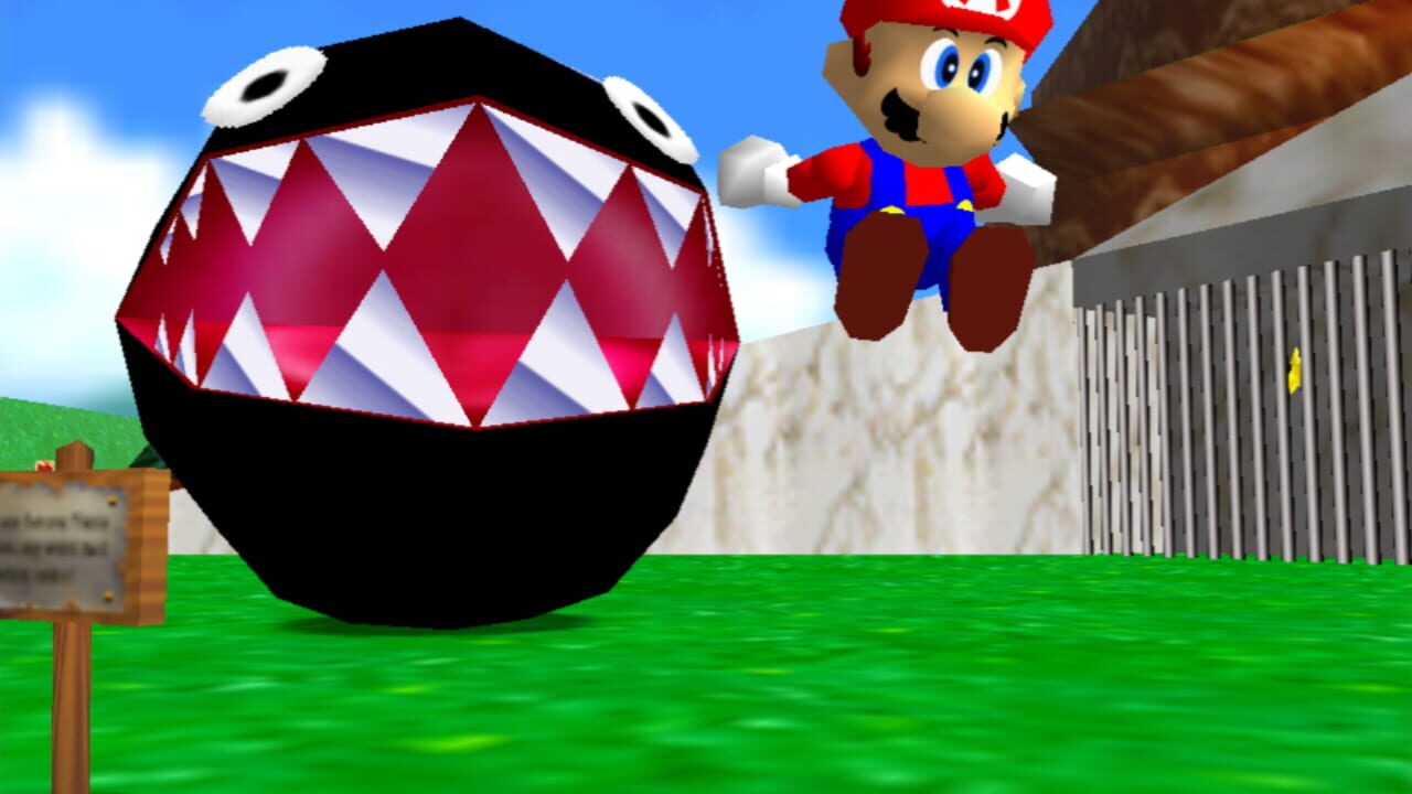 Capture de Super Mario 64