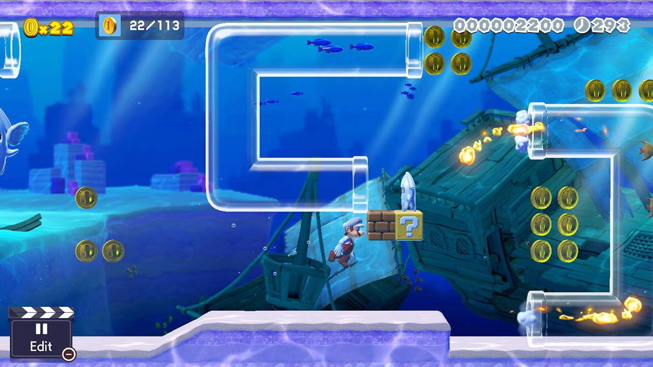 Capture de Super Mario Maker 2