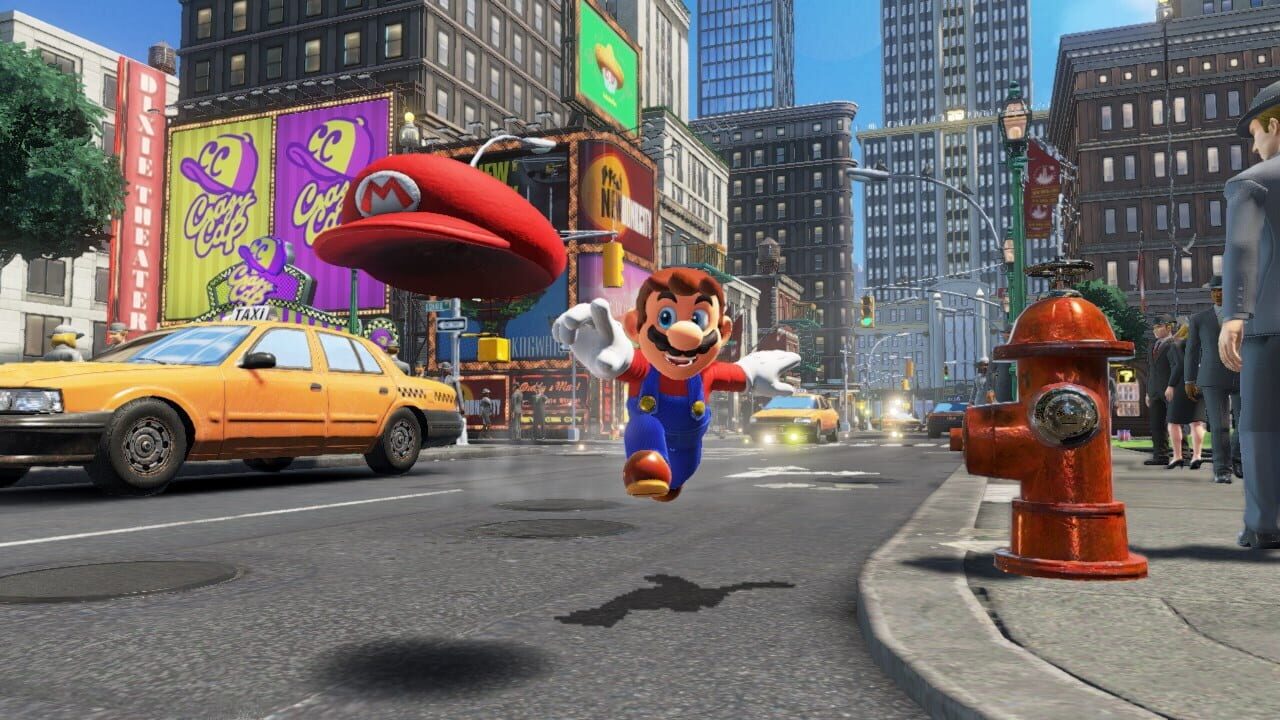 Capture de Super Mario Odyssey