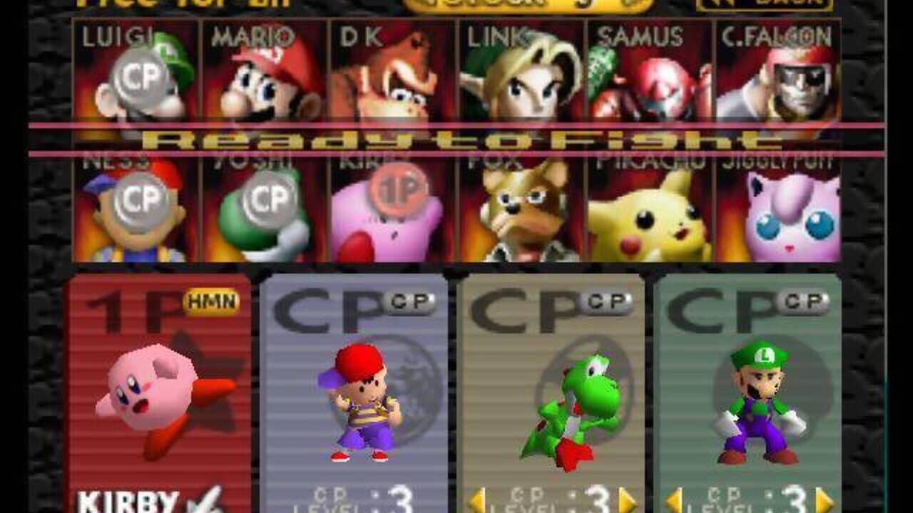 Capture de Super Smash Bros.