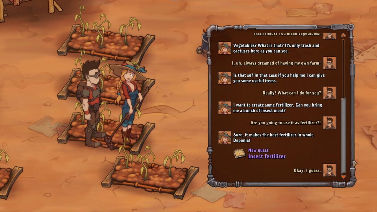 Capture de Surviving Deponia