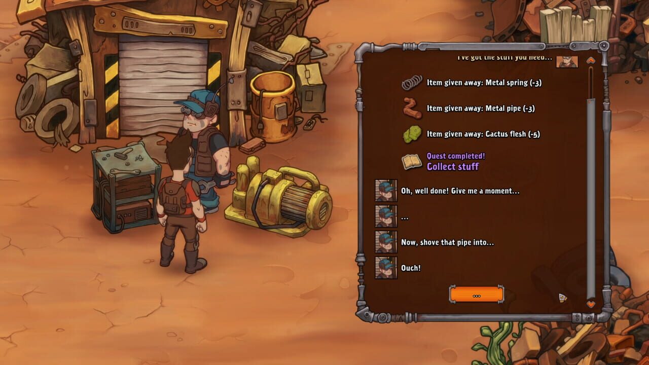 Capture de Surviving Deponia