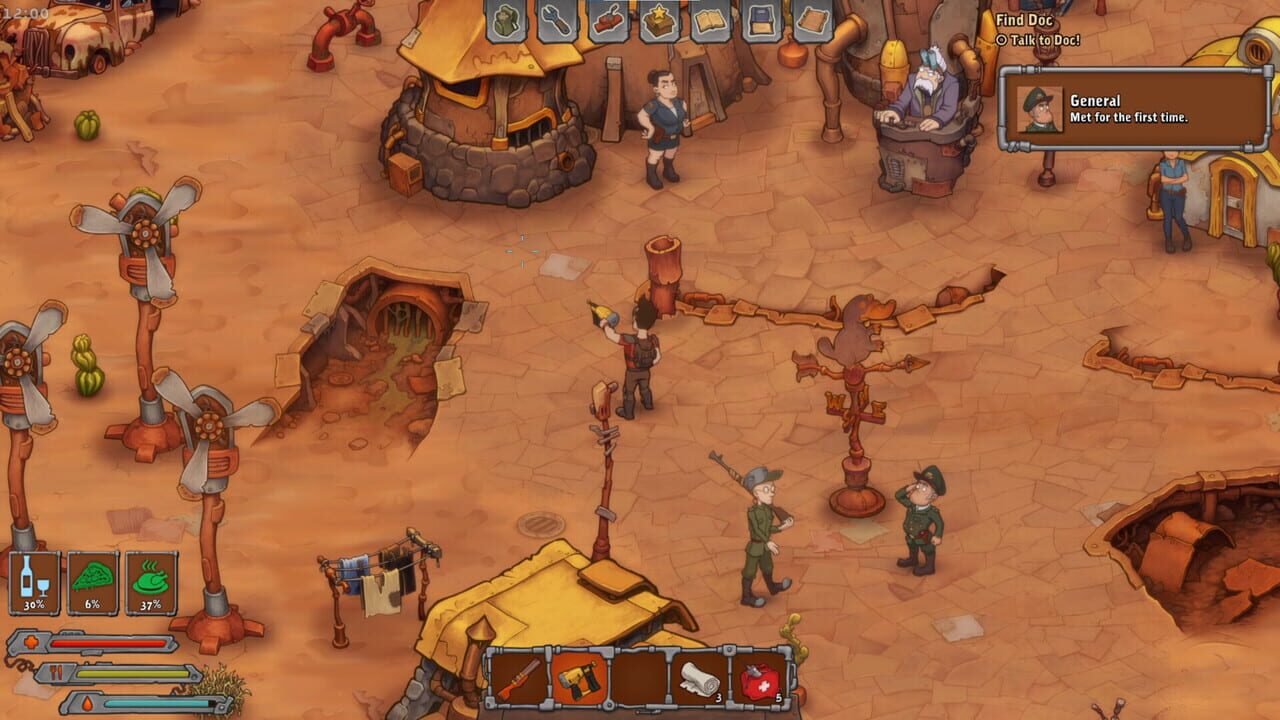 Capture de Surviving Deponia