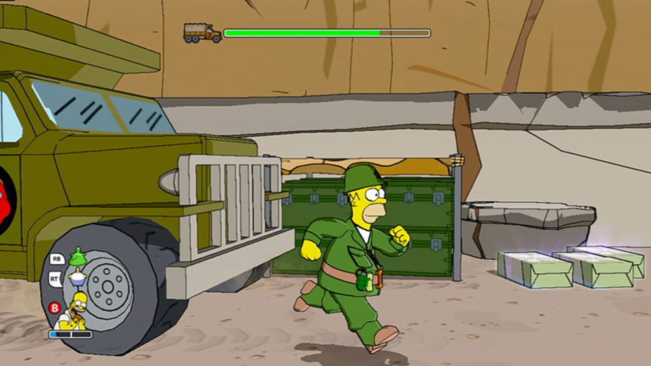 Capture de The Simpsons Game