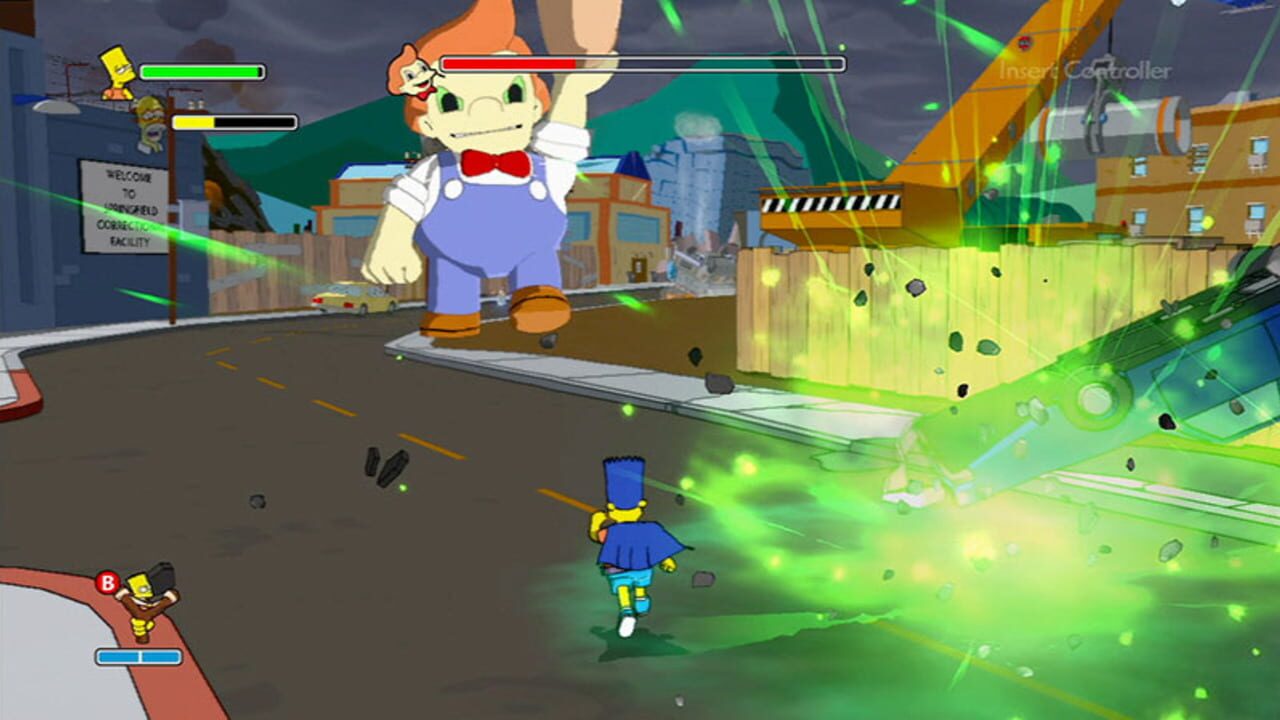 Capture de The Simpsons Game