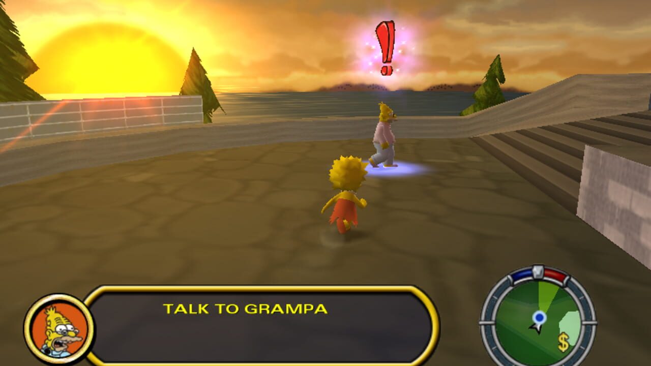 Capture de The Simpsons: Hit & Run