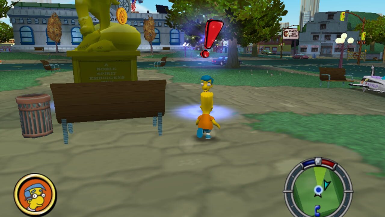 Capture de The Simpsons: Hit & Run