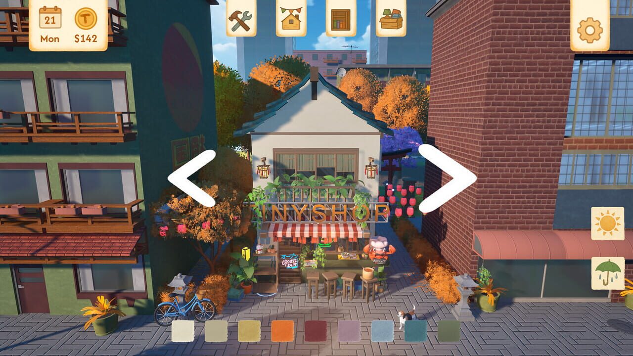 Capture de Tiny Shop