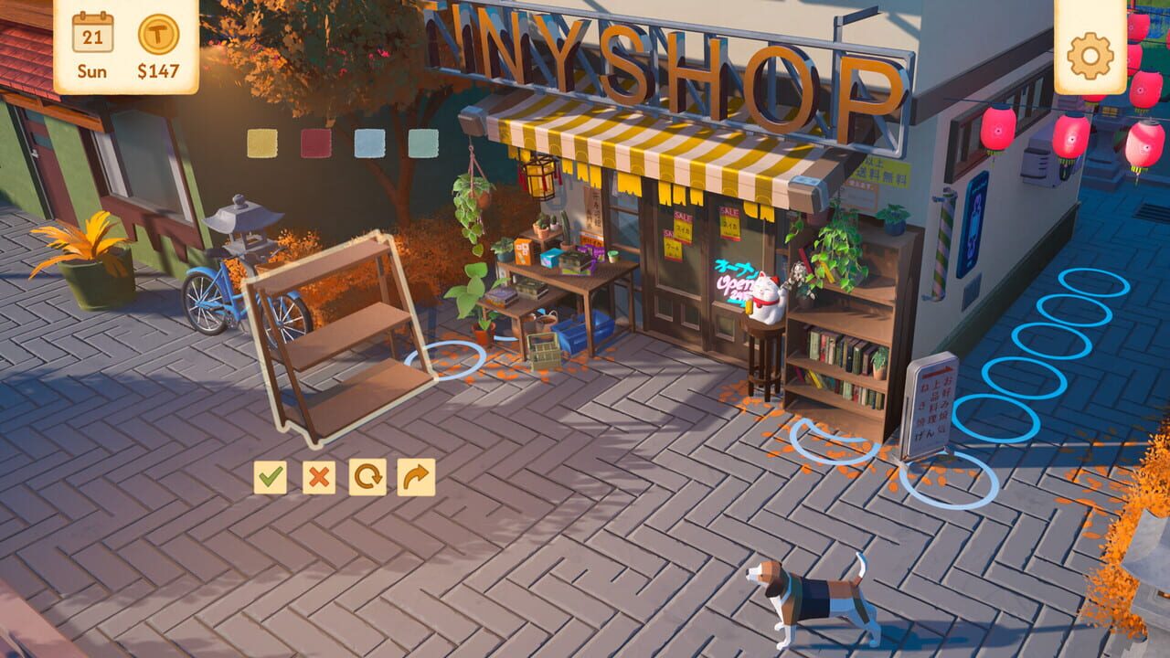 Capture de Tiny Shop