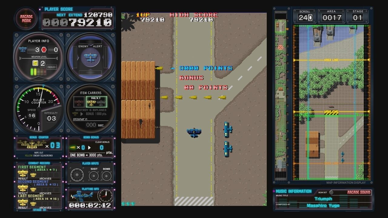Capture de Toaplan Arcade Garage: Flying Fire Shark