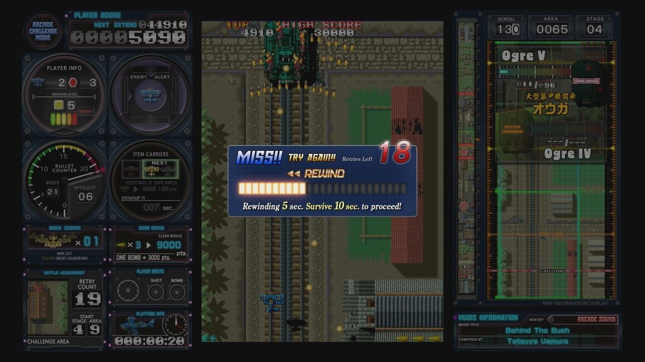 Capture de Toaplan Arcade Garage: Flying Fire Shark