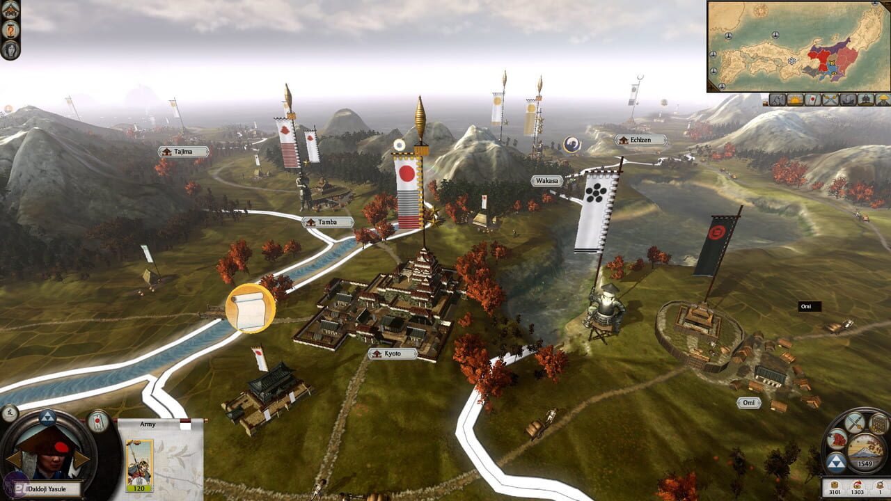 Capture de Total War: Shogun 2