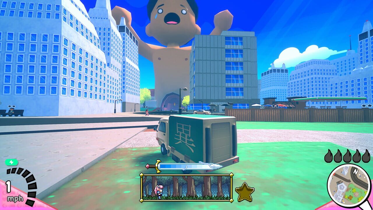 Capture de Truck-Kun Is Supporting Me From Another World?!