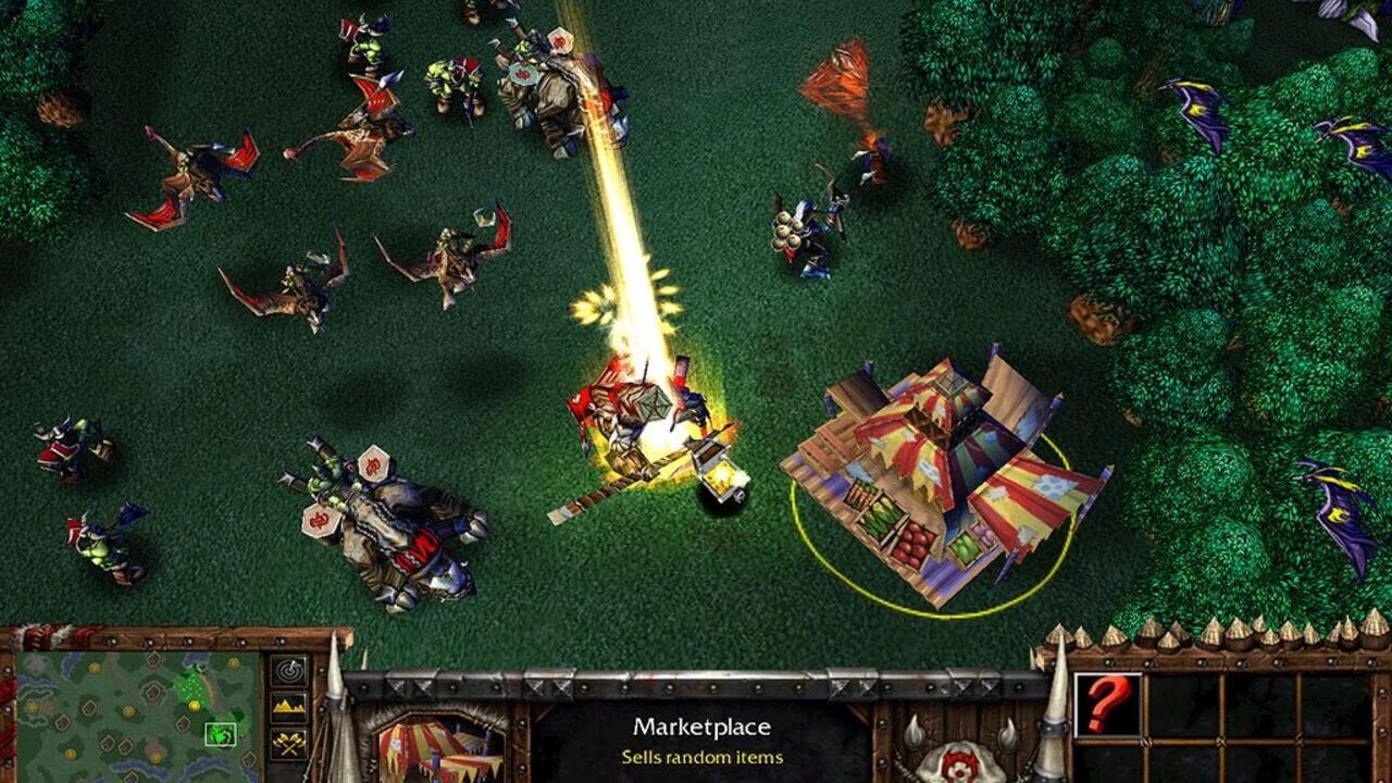 Capture de Warcraft III: Reign of Chaos
