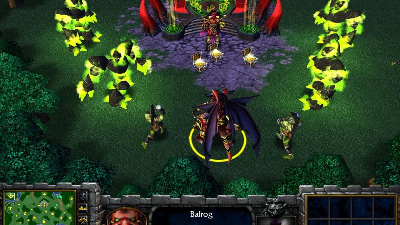 Capture de Warcraft III: Reign of Chaos