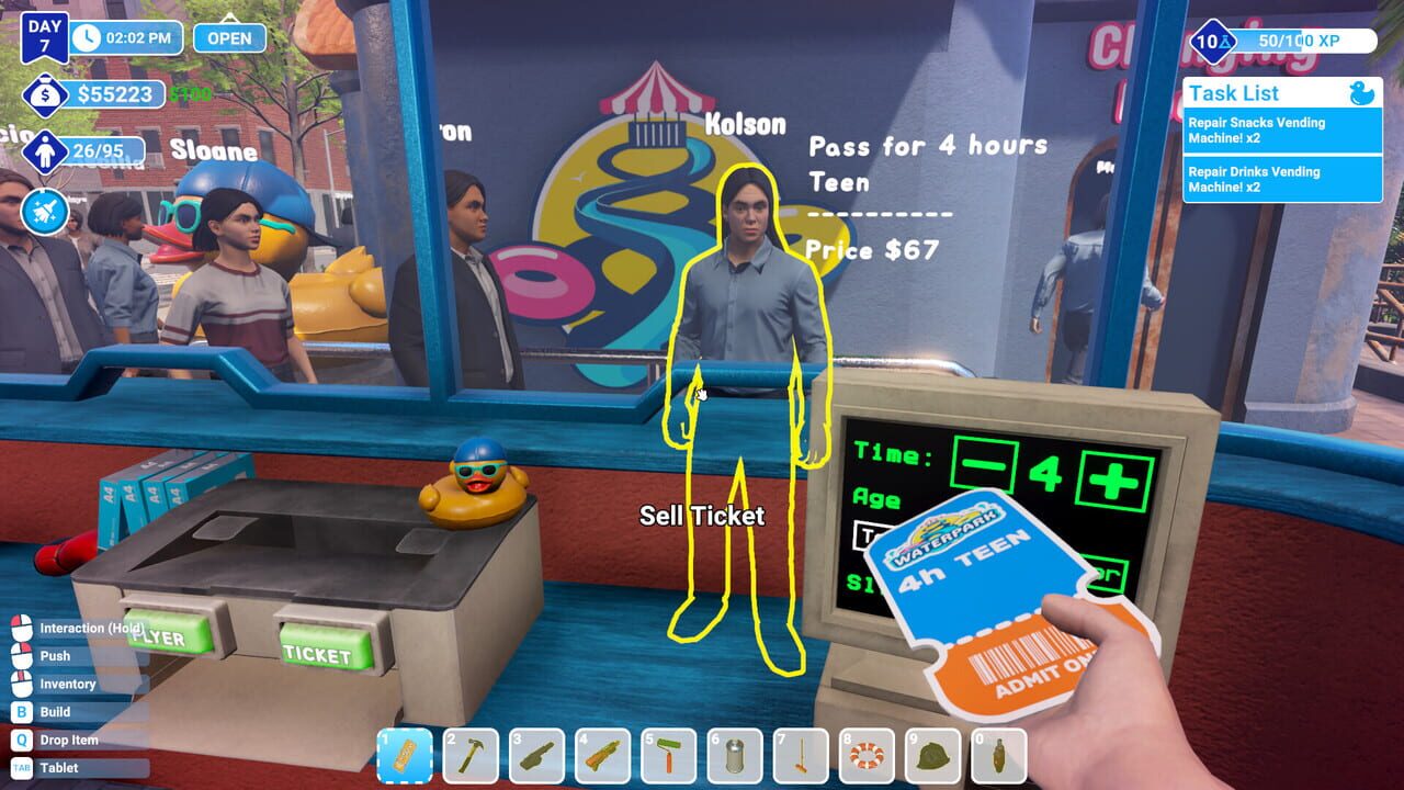 Capture de Waterpark Simulator