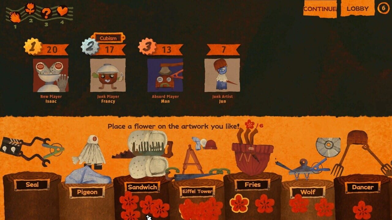 Capture de We, Junk Artists